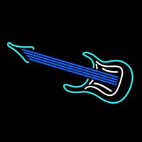 Guitar Logo Neon Skilt