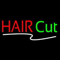 Hair Cut Neon Skilt