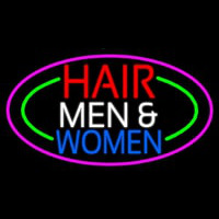 Hair Men And Women Neon Skilt