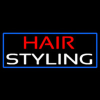 Hair Styling Neon Skilt