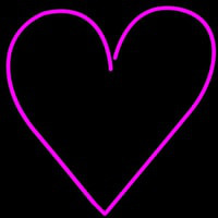 Heart Neon Skilt