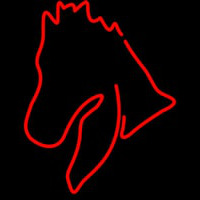 Horse Head Neon Skilt