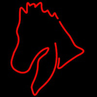 Horse Head Neon Skilt