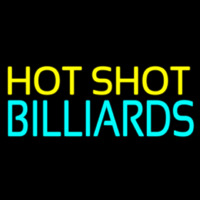 Hot Shot Billiards 3 Neon Skilt