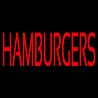 Humburgers Neon Skilt