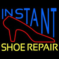 Instant Shoe Repair Neon Skilt