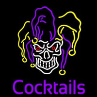 Jester Cocktails Neon Skilt