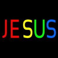 Jesus Neon Skilt