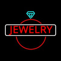 Jewelry Center Ring Logo Neon Skilt