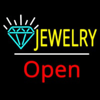 Jewelry Logo Open Neon Skilt