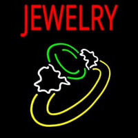 Jewelry Ring Logo Neon Skilt