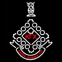 Kappa Gamma Chi Sorority Logo Neon Skilt