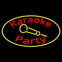 Karaoke Party Neon Skilt