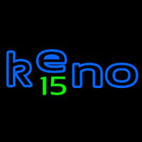 Keno 15 Neon Skilt