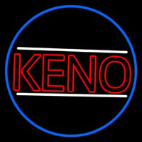 Keno Border 1 Neon Skilt