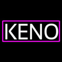 Keno Oval 2 Neon Skilt