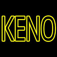 Keno Oval Neon Skilt