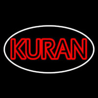 Kuran With Border Neon Skilt