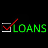 Loans Neon Skilt