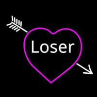 Loser Heart Neon Skilt