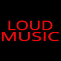 Loud Music 2 Neon Skilt