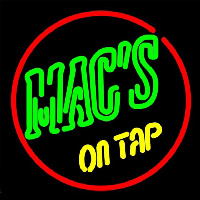 Macs On Tap Neon Skilt