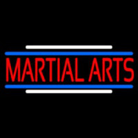 Martial Arts Neon Skilt