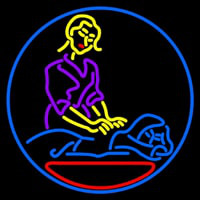 Massage Logo Open Neon Skilt