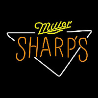 Miller Sharps Beer Sign Neon Skilt