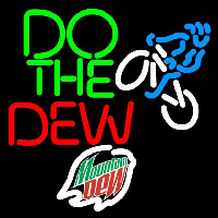 Mountain Dew Do the Dew Neon Skilt