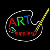 Multi Color Art Supplies With Brush 1 Neon Skilt