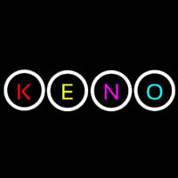 Multi Color Keno 2 Neon Skilt