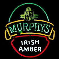 Murphys Irish Amber Neon Skilt