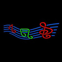 Musical Note 1 Neon Skilt