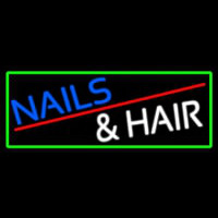 Nails And Hair Neon Skilt