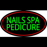 Nails Spa Pedicure Neon Skilt