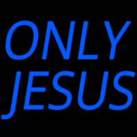 Only Jesus Neon Skilt