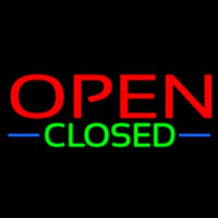 Open Closed Neon Skilt