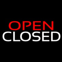 Open Closed Neon Skilt