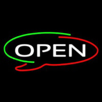 Open Logo Neon Skilt