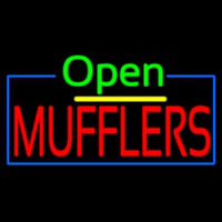 Open Mufflers Neon Skilt