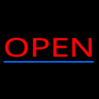 Open Neon Skilt