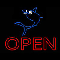 Open Neon Skilt