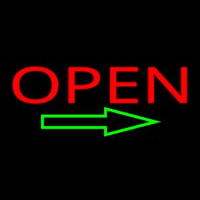 Open Neon Skilt