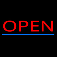 Open Neon Skilt