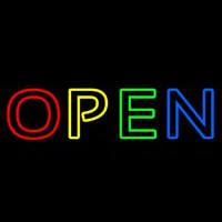 Open Neon Skilt