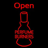 Open Perfume Burners Neon Skilt