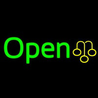 Open With Lombard Neon Skilt