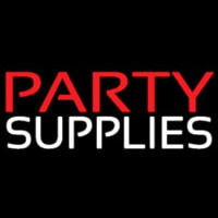 Party Supplies 2 Neon Skilt