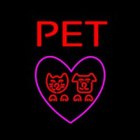 Pet Love Neon Skilt